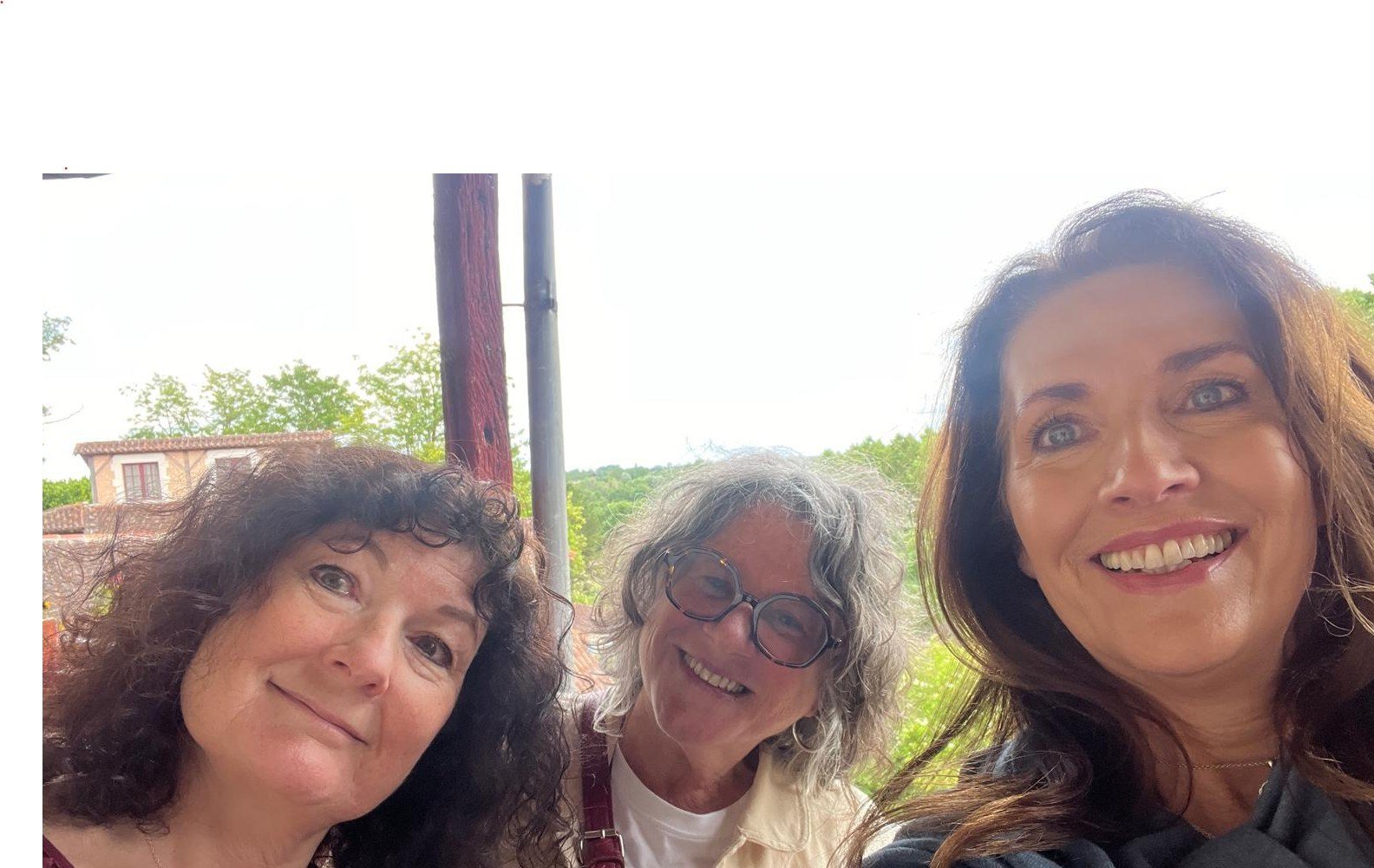 Three artists together